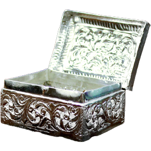 Silver gross rectangular